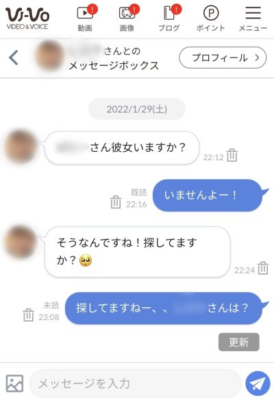 VI-VOのメッセージ例- 