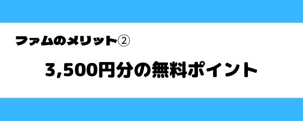 ファムのメリット-2